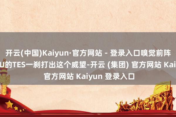 开云(中国)Kaiyun·官方网站 - 登录入口嗅觉前阵子确切要进ICU的TES一刹打出这个威望-开云 (集团) 官方网站 Kaiyun 登录入口