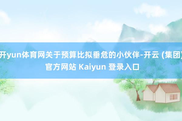 开yun体育网关于预算比拟垂危的小伙伴-开云 (集团) 官方网站 Kaiyun 登录入口