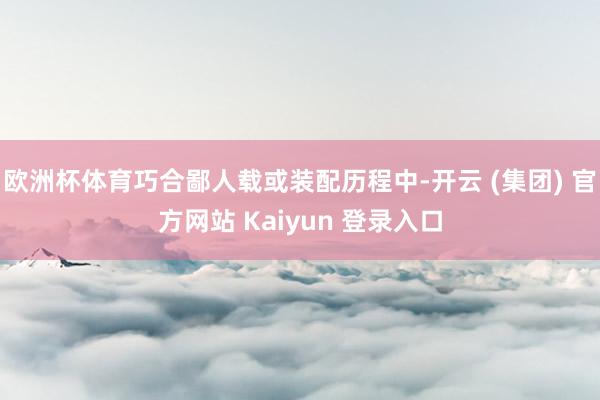 欧洲杯体育巧合鄙人载或装配历程中-开云 (集团) 官方网站 Kaiyun 登录入口